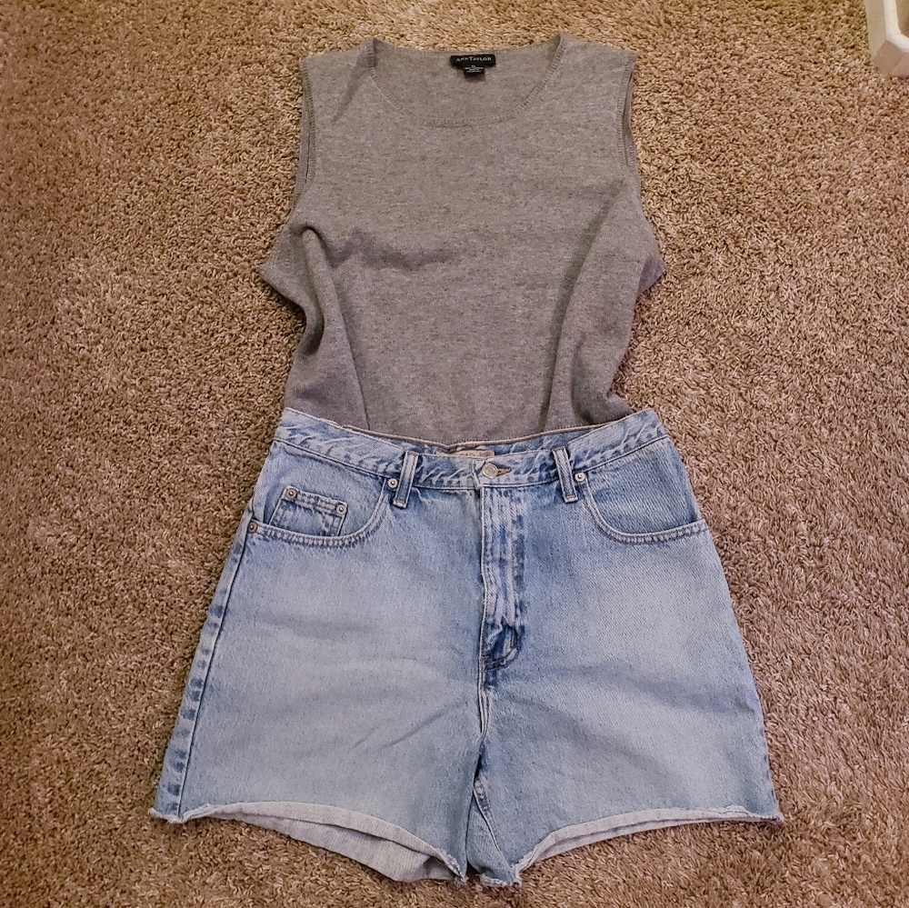 Vintage Abercrombie & Fitch Co jean shorts